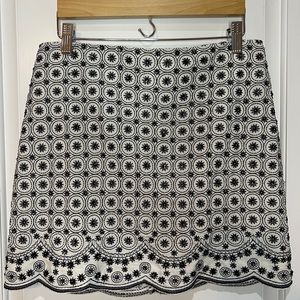 Club Monaco beaded skirt